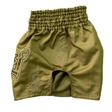 Olive Crocodile Muay Thai Shorts