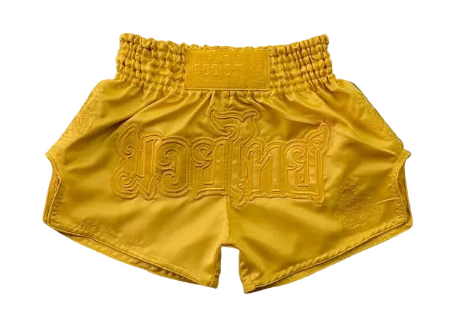 Gold Hanuman Muay Thai Shorts