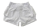 White Nine Spires Muay Thai Shorts