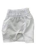 White Nine Spires Muay Thai Shorts