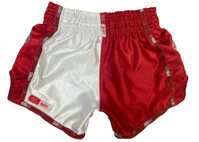 Ruby Red F-SPORT Muay Thai Shorts
