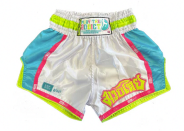 Vibrant Neon Muay Thai Shorts