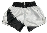 White Firestorm Muay Thai Shorts