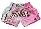 Cherry Blossom Fade Muay Thai Shorts