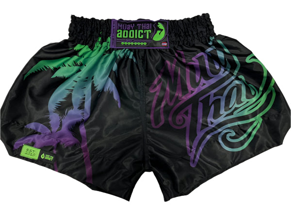 Ultraviolet Flow Muay Thai Shorts