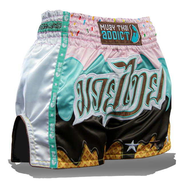 Ice Cream Drip Muay Thai Shorts